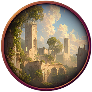 La ville d'Onérit, capitale ancestrale des Mages Empereurs